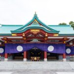 日枝神社の拝殿