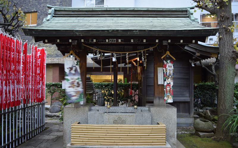 平河天満宮　手水舎