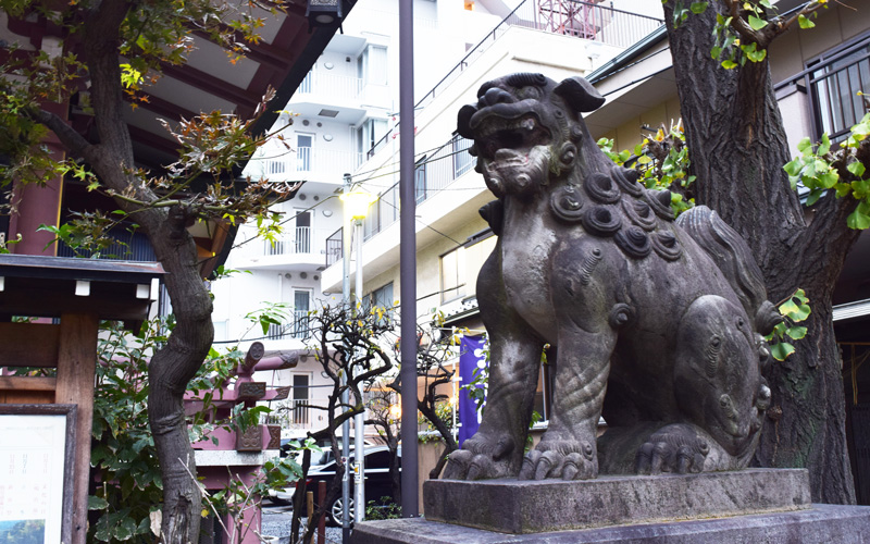 平河天満宮　狛犬