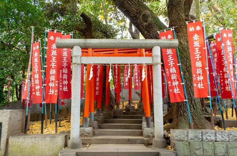 赤坂王子稲荷神社鳥居