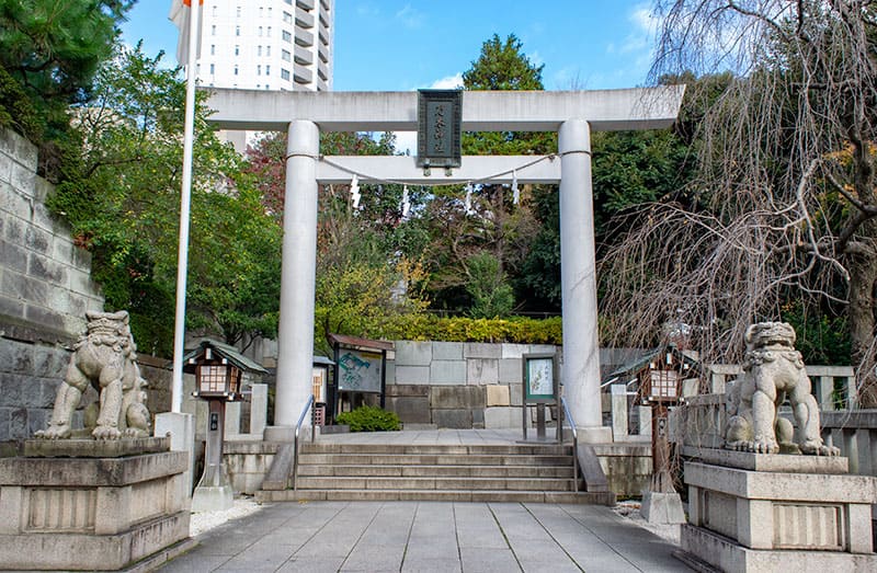 乃木神社の鳥居