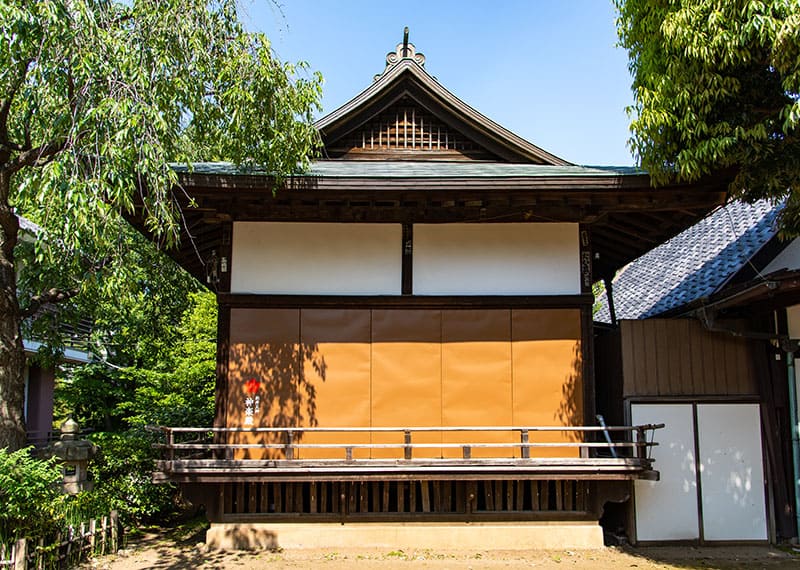 新井天神北野神社の神楽殿