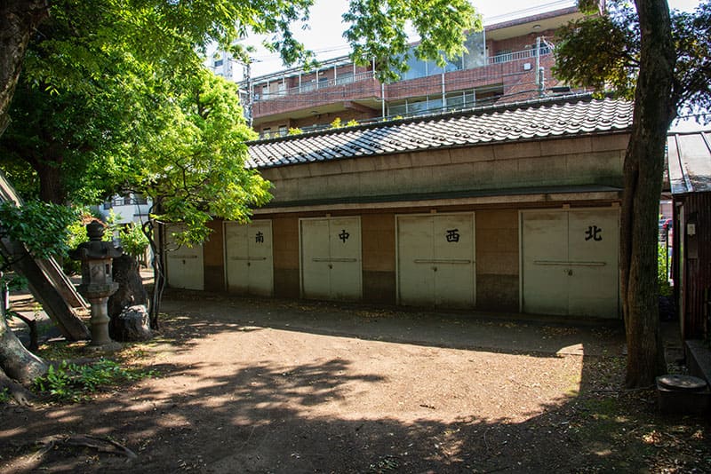 新井天神北野神社 御輿庫