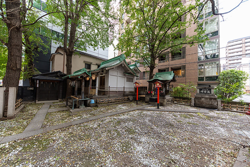 銀杏八幡宮　境内