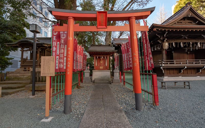 金王八幡宮の玉造稲荷神社