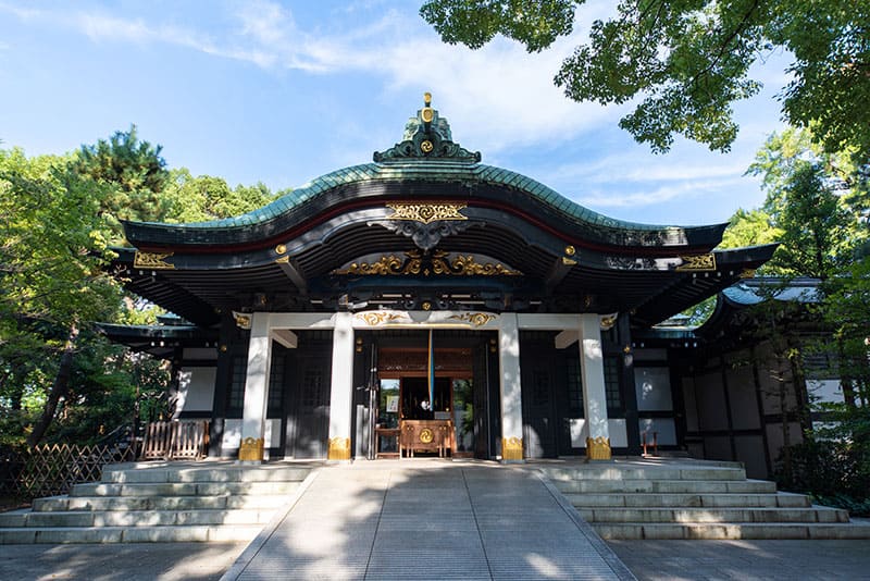 王子神社　拝殿