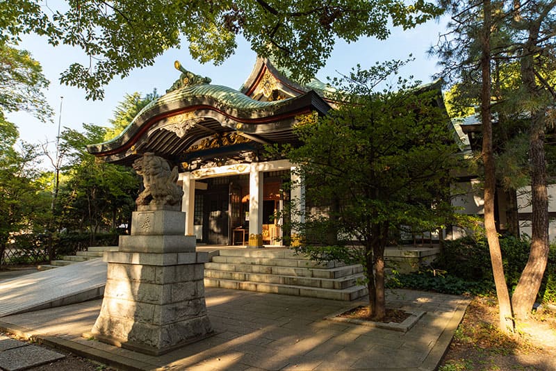王子神社　拝殿4