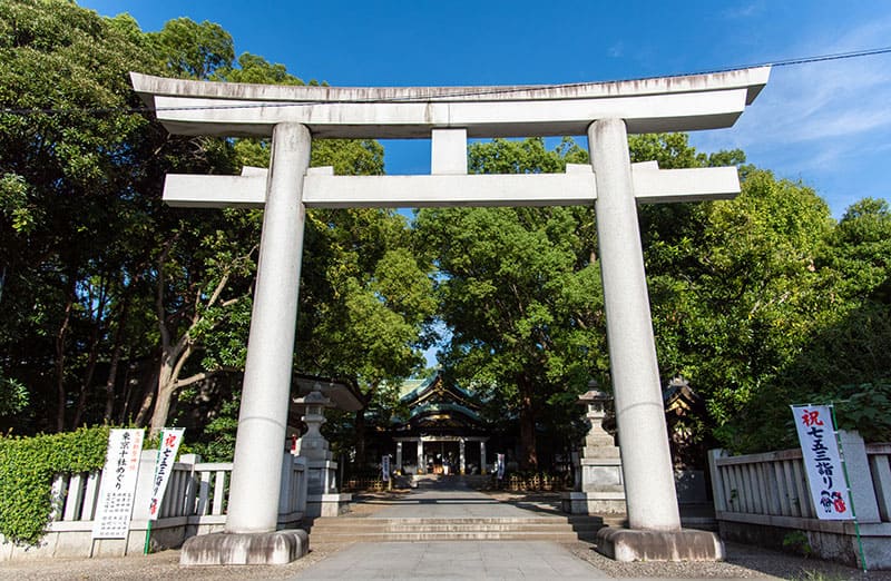 王子神社　鳥居
