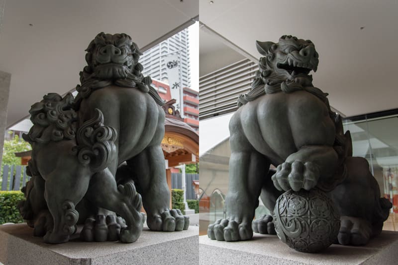 水天宮　狛犬