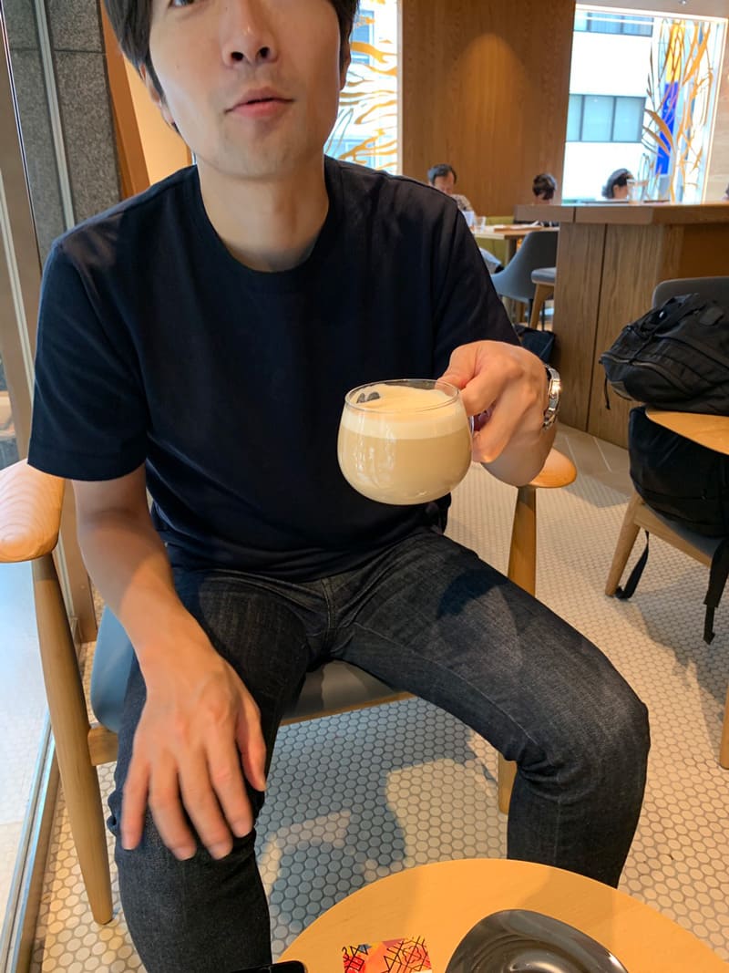水天宮　スターバックス　ミルクティー3