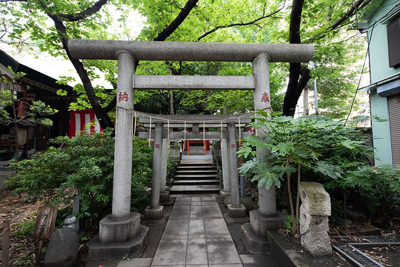 江東天祖神社 太郎稲荷神社の鳥居