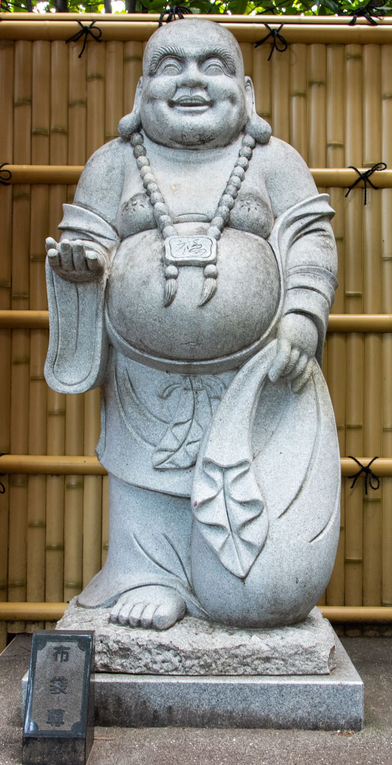 沼袋氷川神社　布袋尊