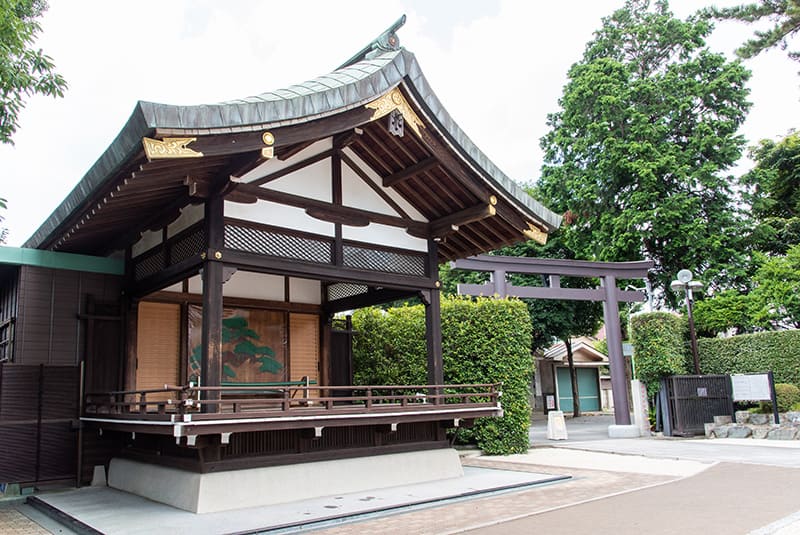 沼袋氷川神社　神楽殿