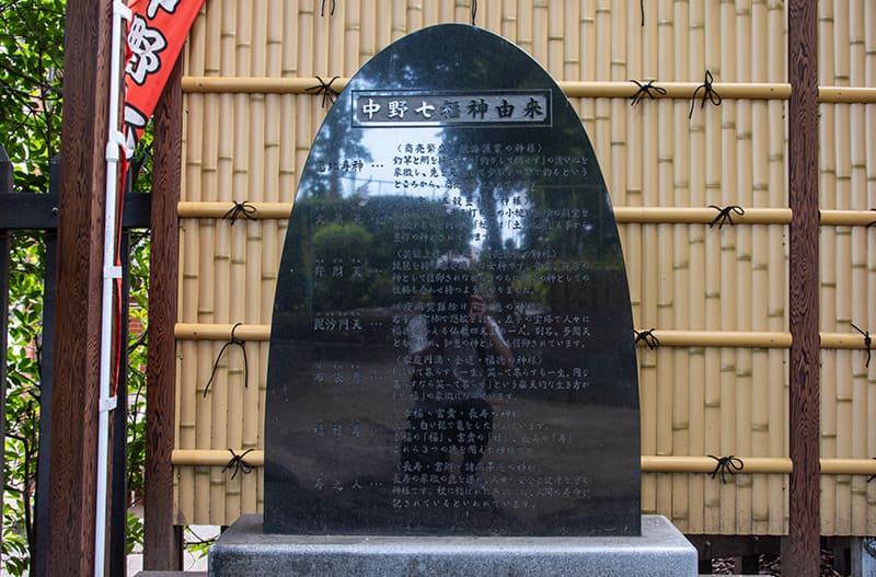 沼袋氷川神社　中野七福神由来