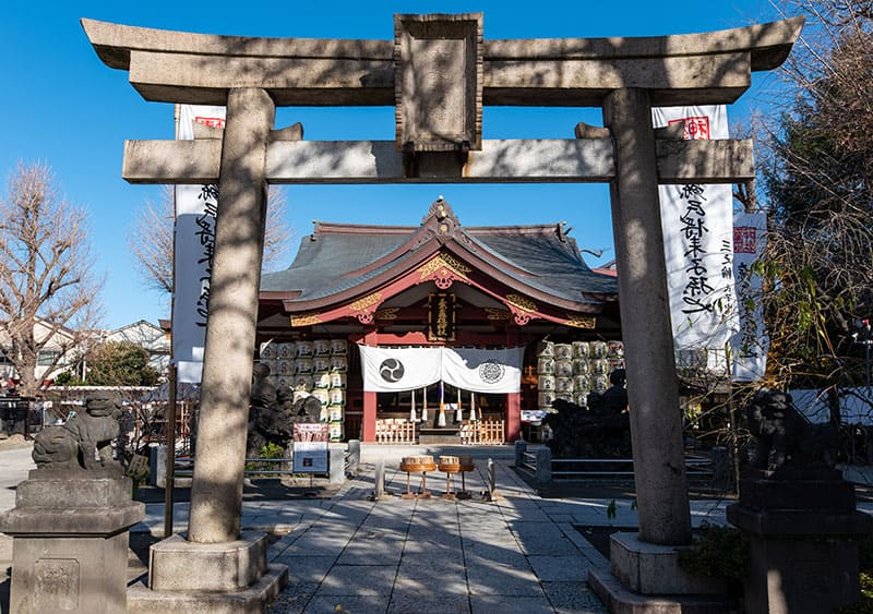 素盞雄神社　鳥居