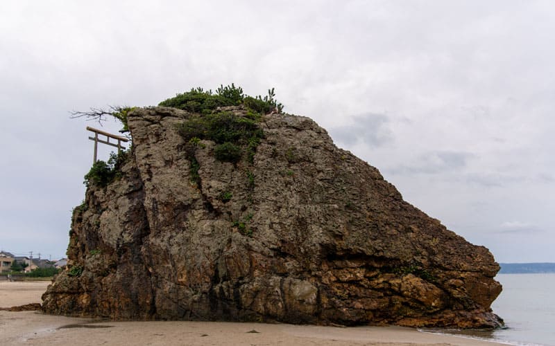 弁天島　裏
