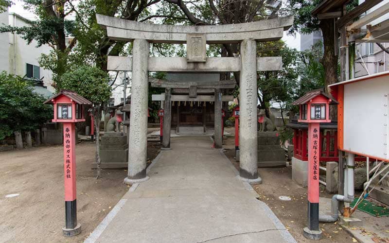 千代森神社 鳥居