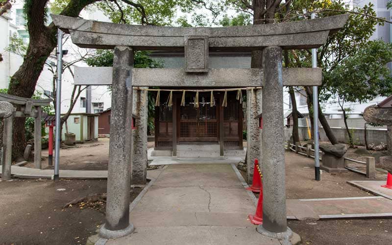 千代森神社　鳥居