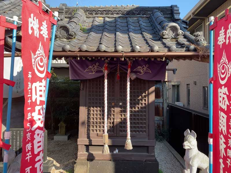 船橋東照宮 御殿稲荷神社 拝殿