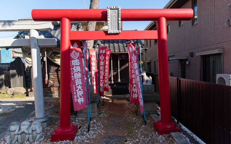 船橋東照宮 御殿稲荷神社 鳥居
