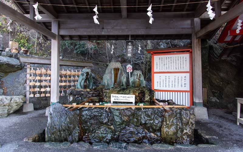 二見興玉神社　手水舎