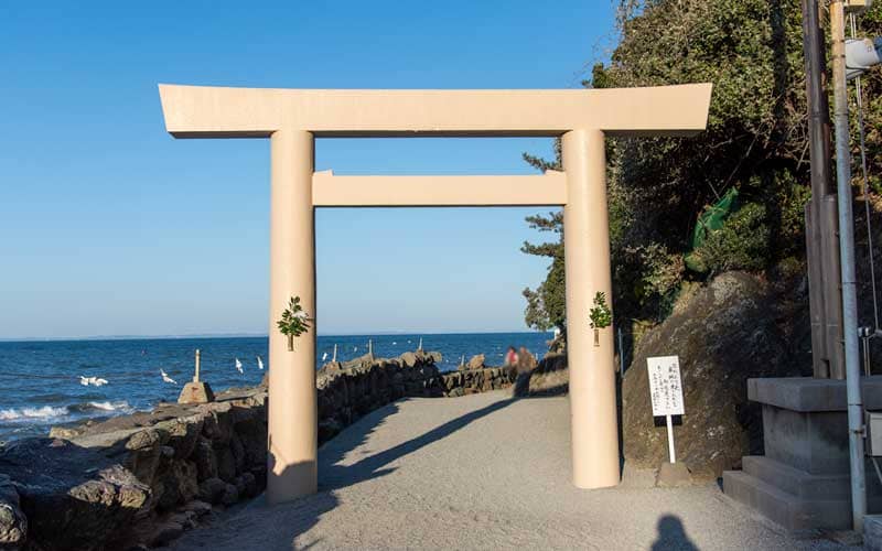 二見興玉神社　鳥居