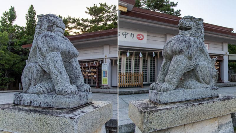護国神社 狛犬