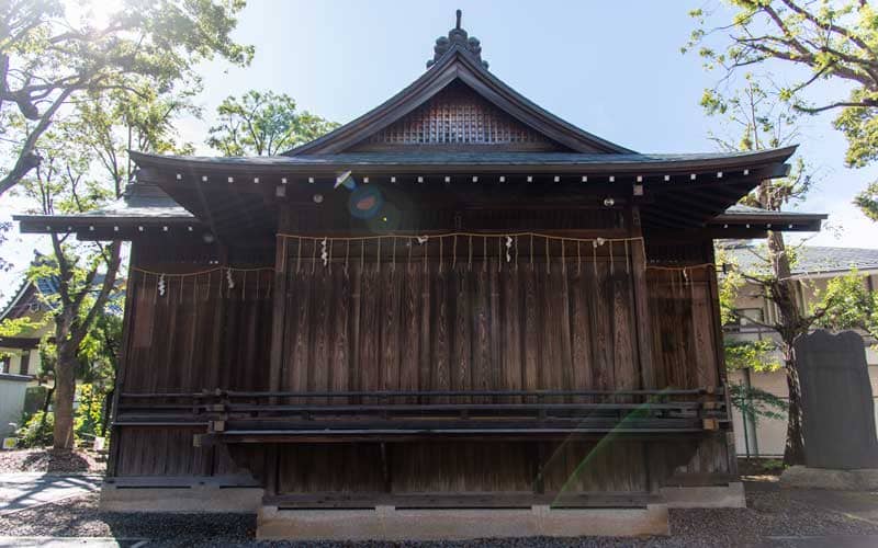 旗岡八幡神社　神楽殿