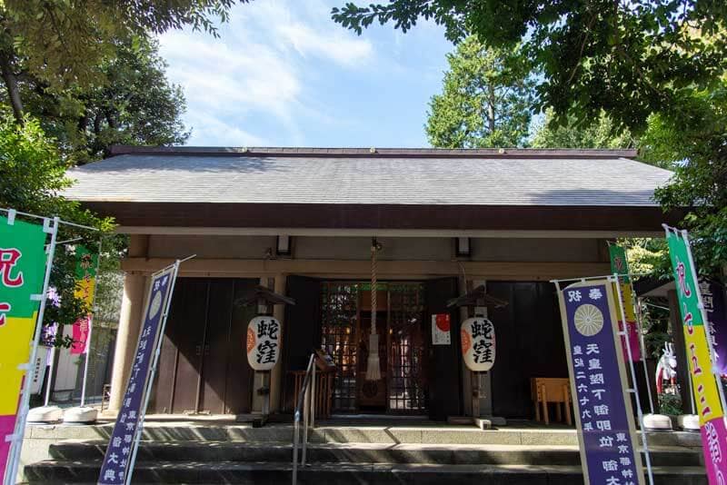 蛇窪神社　拝殿