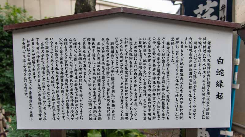 蛇窪神社　天祖神社　白蛇縁起