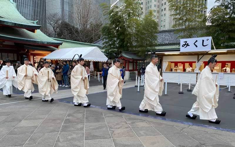 日枝神社 神職
