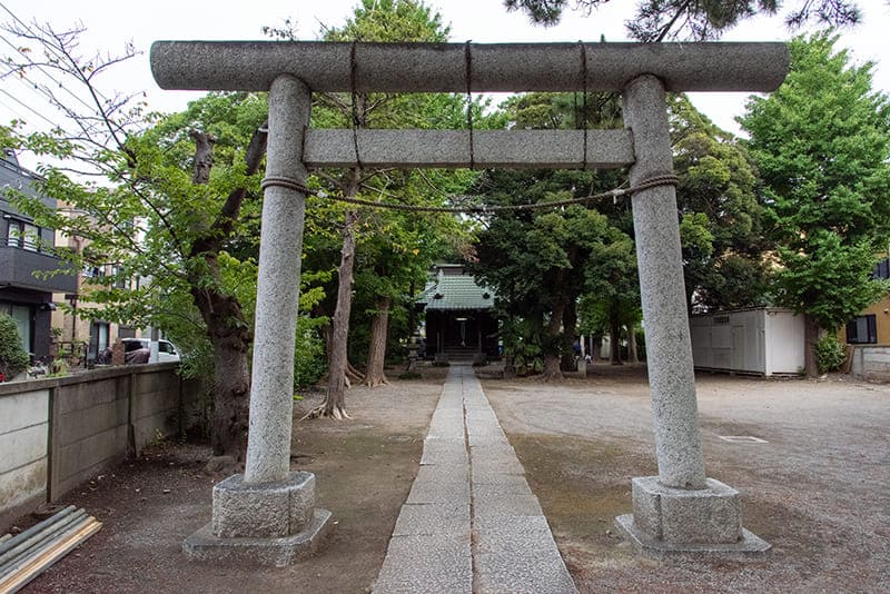 東小岩天祖神社　鳥居
