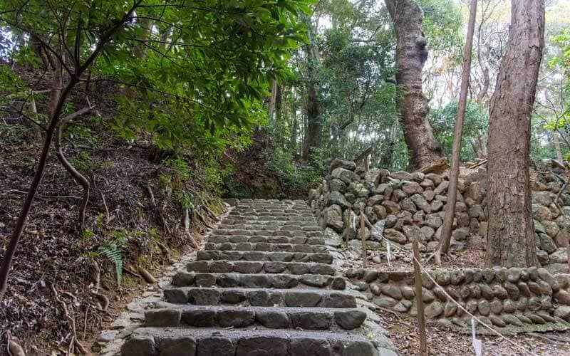 伊我理神社 参道