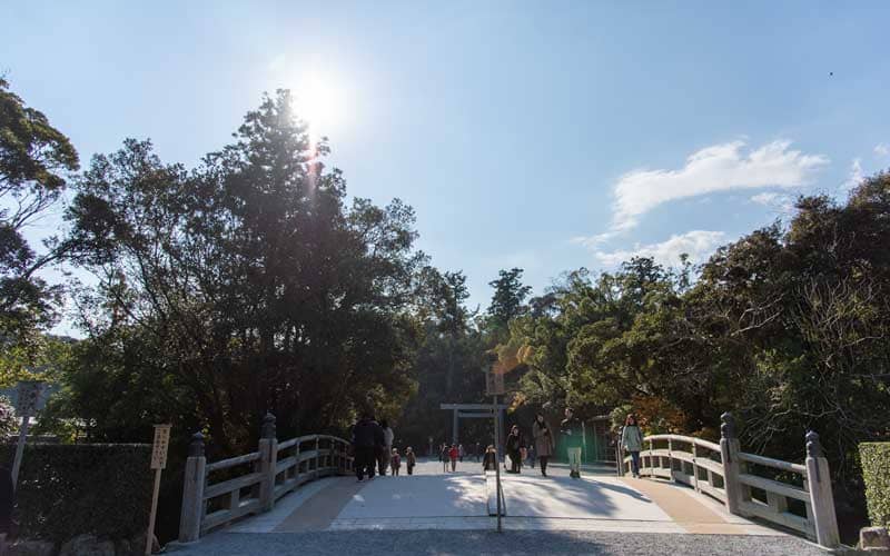 伊勢神宮 外宮 表参道火除橋