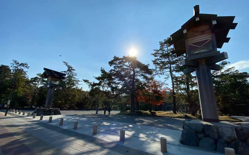 伊勢神宮 外宮 入り口