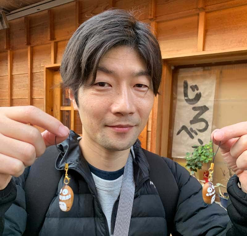 伊勢神宮 外宮 じろべえキーホルダー
