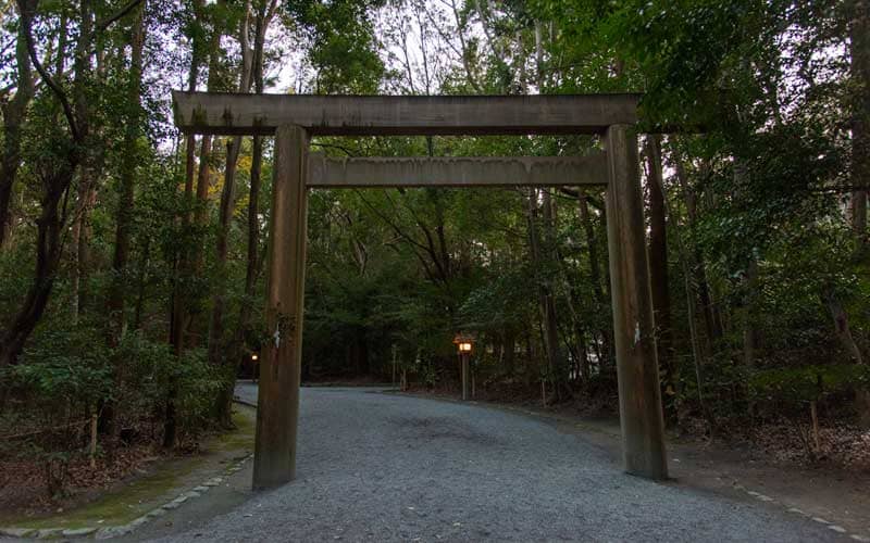 伊勢神宮 外宮 北御門鳥居