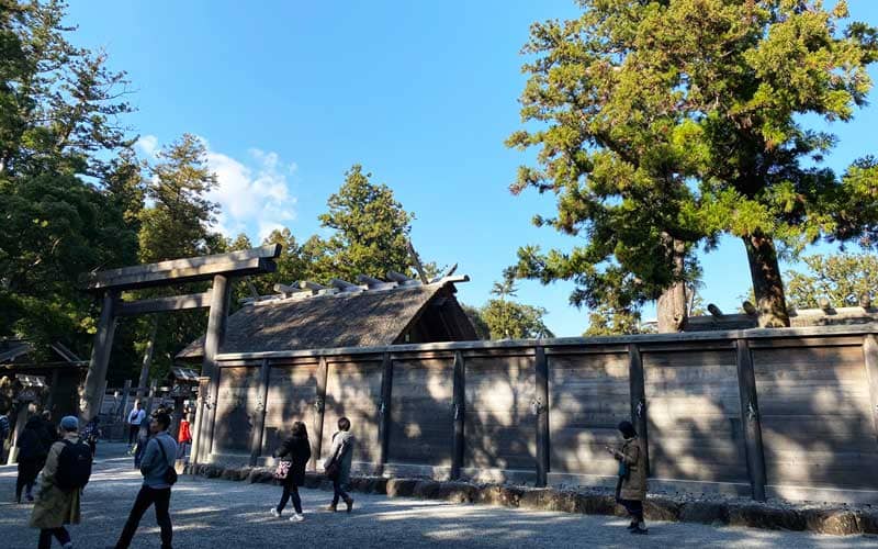 伊勢神宮 外宮 正宮前