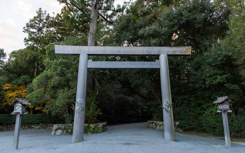 伊勢神宮 外宮 鳥居