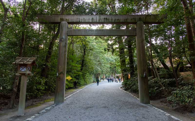 伊勢神宮 外宮 鳥居