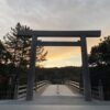 伊勢神宮　内宮　日の出
