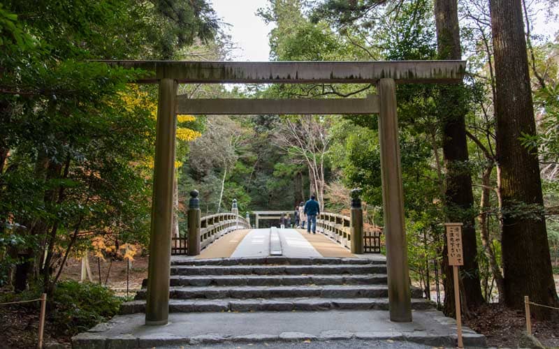 伊勢神宮内宮 風日祈宮参道