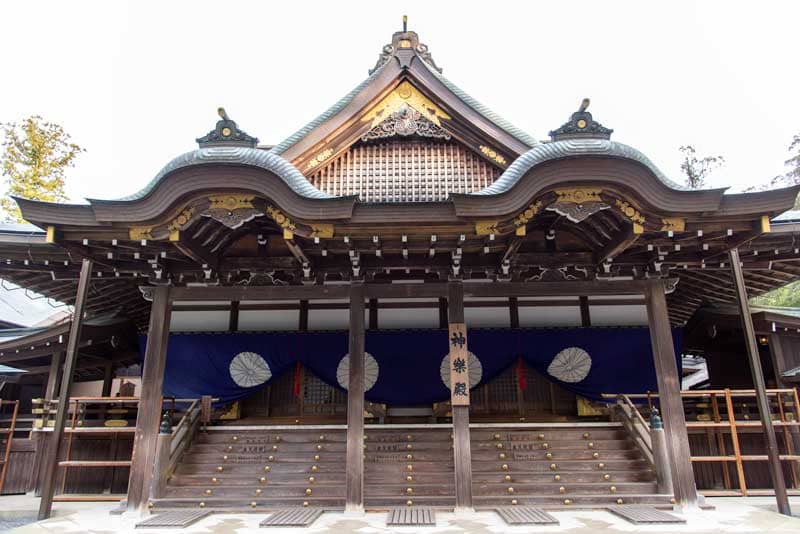伊勢神宮内宮 神楽殿