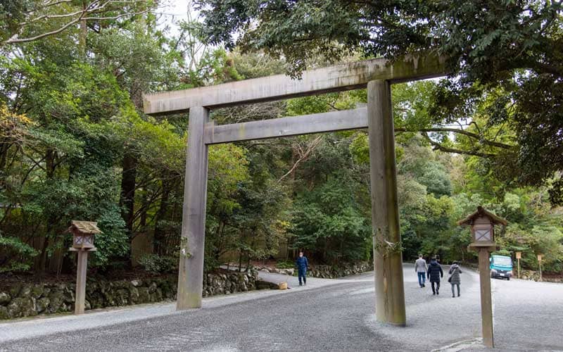 伊勢神宮内宮 第三の鳥居