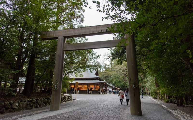 伊勢神宮内宮 第四の鳥居