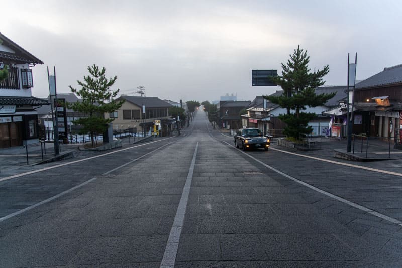 出雲大社　神門通り