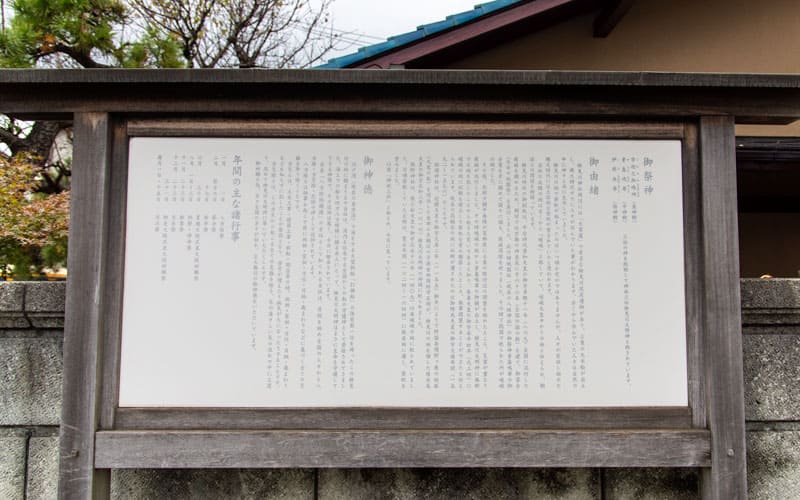 検見川神社 御祭神