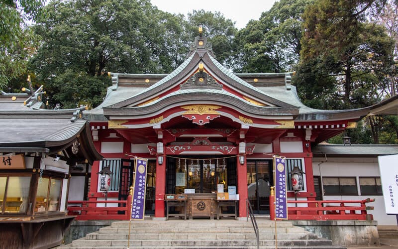清瀬市　日枝神社　拝殿
