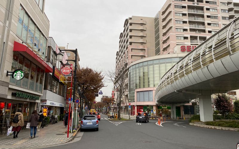 清瀬市 日枝神社 駅前