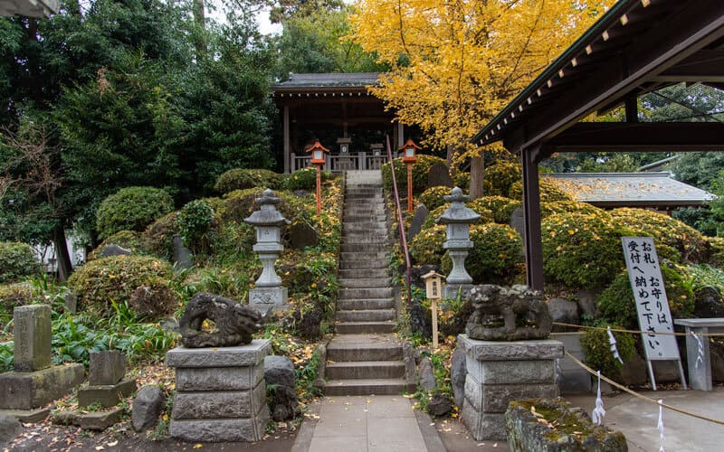 清瀬市 日枝神社 御嶽神社拝殿